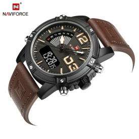 NAVIFORCE NF9095M Dual Display Men Sports Watch