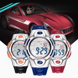 Mingrui 3ATM Water-resistant Multi-functional Children Watch Boys & Girls Sport Wristwatches Student Digital Watches Alarm Backlight