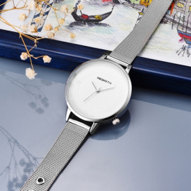 REBIRTH Quartz Watch Fashion Casual Luxury Watch 3ATM Water-resistant Women Wristwatches Female