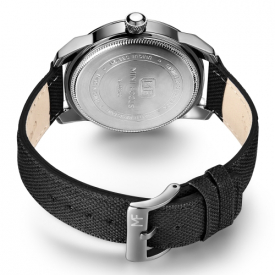 MINI FOCUS Fashion Nylon Men Watches Quartz 3ATM Water-resistant Luminous Casual Man Wristwatch Calendar Week