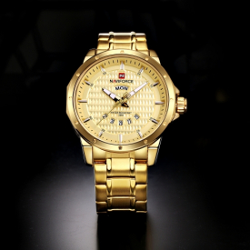 NAVIFORCE Fashion Luminous Quartz Men Casual Wristwatch Water-Proof Stainless Steel Man Business Watch Masculino Relogio + Box