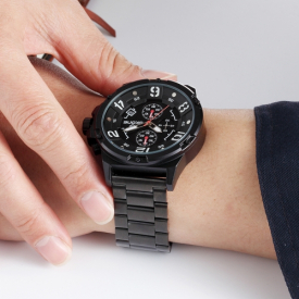 SKONE Fashion Sport Quartz Men Watch 3ATM Water-resistant Luminous Steel Wristwatch Male Relogio Musculino Chronograph