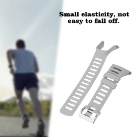 Outdoor Waterproof Rubber Watch Band Men’s Watch-strap Steel Buckle with Screwdriver for Suunto Ambit 1/2/3