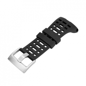 Outdoor Waterproof Rubber Watch Band Men’s Watch-strap Steel Buckle with Screwdriver for SUUNTO Ambit 1/2/3