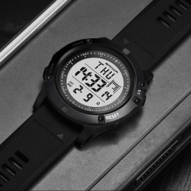 SANDA 372 Electronic Sport Watch Men Waterproof Watches Digital LED Back Light Wristwatch for Male Clock