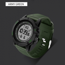 SANDA 372 Electronic Sport Watch Men Waterproof Watches Digital LED Back Light Wristwatch for Male Clock