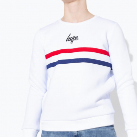 Hype Gb Sport Stripe Kids Crew Neck | Size 7/8Y
