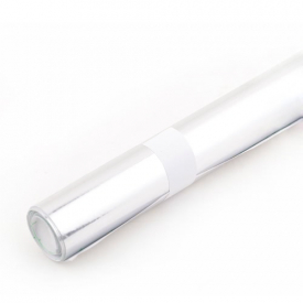 12? * 60? Chrome Mirror Silver Vinyl Wrap Sticker Decal Film Sheet Self-adhesive Air Bubble Free