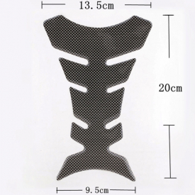 New Carbon-Look 2PCS Fuel Tank Decal Pad + Gas Cap Pad Cover Sticker For Kawasaki ZX-6R/ZX-636 2000-2006 ZX-10R 04 05