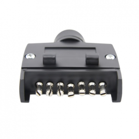 New Australian 7-Pin Flat Male Trailer Plug Adapter Light Connector For Caravan RV Boat Truck