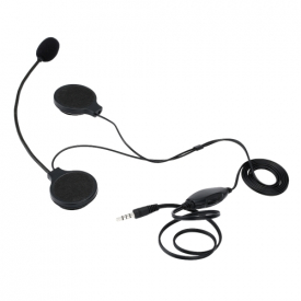 Motorcycle Helmet Stereo Headset Drive Call Earphone with Adjustable Microphone and Volume Controller for iPhone for Samsung for HTC MP3 Player
