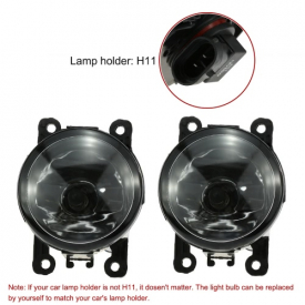 Pair of Car Fog Lights Lamp for Ford Focus MK2 2008-2010 Right and Left Set