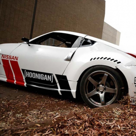 Reflective Hoonigan Car Body Styling Sticker Removable Waterproof