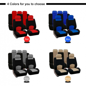 Universal Car Seat Cover Protector Car Interior Accessories Fabric and 2mm Sponge