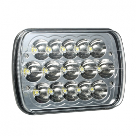 Pair of Rectangular 5X7 7X6inch 45W Sealed Beam LED Headlight Replacement IP 67 Waterproof for Jeep Cherokee XJ Truck