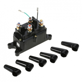 12V solenoid relay contactor winch rocker switch thumb for ATV UTV universal kit