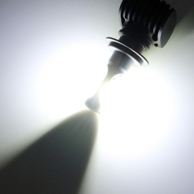 Car Headlights Kit for H1 S1 50000mW  2400000mcd 6000K White led headlights Bulbs Pair HID