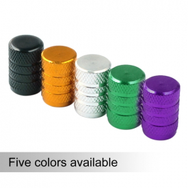 4x Aluminum Air Pressure Valve Cap Tire Wheel Rims Stem Valve Cap Tyre Cover Car Truck Cap