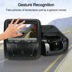 Dash Cam 1296P Car DVR Camera Gesture Recognition / FCWS / LDWS / Parking Monitor / Motion Detection
