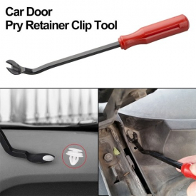 Car Door Pry Retainer Clip Tool Fastener Remover Plier Rivets Clip Puller Plier Auto Trim Removal Tool Screwdriver Upholstery Tools