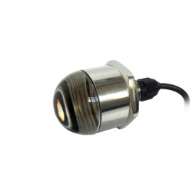 12V 10W Underwater LED Light Stainless Steel 304 IP68 Waterproof for Marine Yacht,Blue Light
