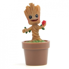 Cute Tree Man Groot Doll Guardians of the Galaxy Doll Car/Home Decoration With Pot