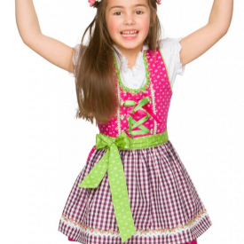 Traditional Children dirndl Edita pink