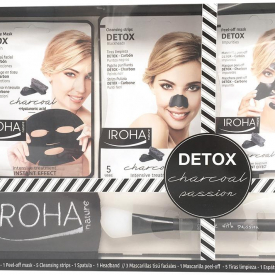 Iroha Detox Charcoal Black Passion Set 7 Pz