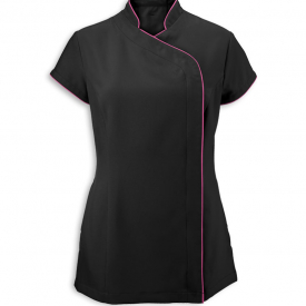 Alexandra women’s Easycare wrap zip beauty tunic