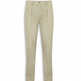 Henbury single pleat chinos