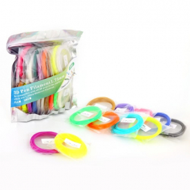 Sunlu SL-BH005 20pcs Per 5m/16.4ft Total 100m/328.1ft ABS 3D Printing Pen Printer Filament Refill 1.75mm Diameter Including 4 Luminated Color (20 Assorted Colors, Random Delivery)
