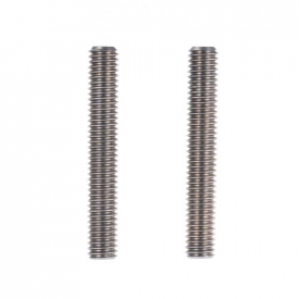 2pcs MK8 M6 * 40mm Stainless Steel Nozzle Extruder Throat Teflon Tubes Pipes for 1.75mm Filament 3D Printer Parts