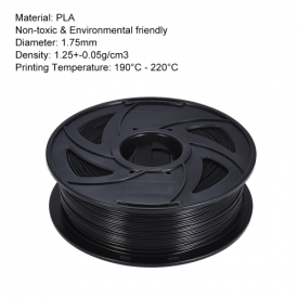 1.75mm PLA Filament 1kg/Roll  for MakerBot Anet RepRap 3D Printer
