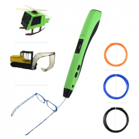 3D Printing Pen 8 Speed LCD Screen with Total 10m/32.8ft ABS Filament Template Paper Pen Holder for Drawing  Painting Art Craft Making 3D Modeling Children Education Birthday Christmas Gift Toy