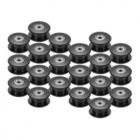 3pcs 2GT Synchronous Wheel Pulley without Teeth Gear Drill 3mm for 3D Printer Accessories