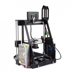 Self-assembly 3D Printer Aluminum Alloy Frame 210 * 210 * 225mm Print Size Supports 1.75mm ABS/ PLA/ Wood/ Nylon/ PVA/ PP Filament