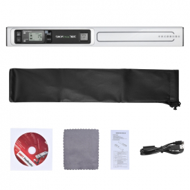 Portable Color Mono Scanner Handheld Wireless Wand Scanner 900dpi Rechargeable with Protecting Bag for Document Photo Book Recipts Magazine