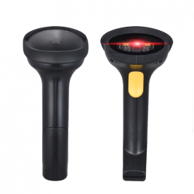 Aibecy 433Mhz Wireless Scanner Cordless Handheld 1D 2D QR Barcode Bar Code Reader USB Receiver Long Transmission Distance 328ft (100m) for Supermarket Library Express Company Retail Store Warehouse