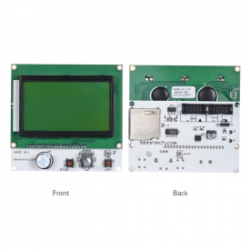 Smart Controller LCD Display with Adapter Cables for Reprap Ramps1.4 3D Printer