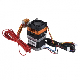 Upgraded 3D Printer Parts MK8 Extruder Kit with Stepping Motor Fan 0.3mm Brass Nozzle