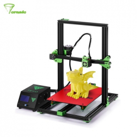 TEVO Tornado 3D Printer Large Print Volume 300 * 300 * 400mm Self-assembly Full Metal Frame for Home School Teaching Use