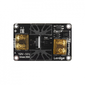 Heated Bed MOS Tube Module Power Expansion Board High Current Load Max. 30A 12V-50V for 3D Printers