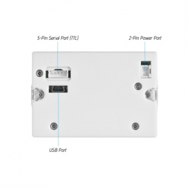 GOOJPRT QR204 58mm Mini Embedded Receipt Thermal Printer RS232 + USB Interface High Speed Printing 50-85mm/s