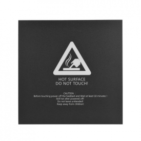 200 * 200mm Heat Bed Sticker Sheet Hot Bed Build Surface Tape with Adhesive Back for 3D Printer Creality CR-10 CR-10S