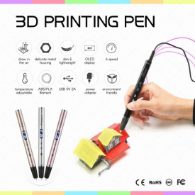 Aibecy RP900A 3D Printing Pen OLED Display Metal Housing CE & FCC & ROHS & EMC Approved
