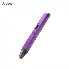 Aibecy 3D Printing Pen OLED Display work with ABS PLA Filament for Kids Art Craft Drawing DIY Gift