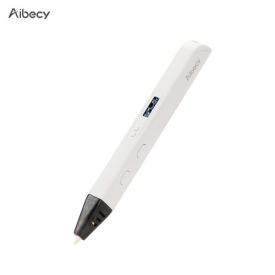 Aibecy 3D Printing Pen OLED Display work with ABS PLA Filament for Kids Art Craft Drawing DIY Gift
