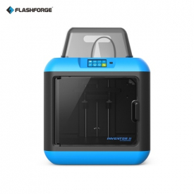 FlashForge Inventor II Desktop WiFi 3D Printer with 0.6kg White PLA Filament for Kids Children Schools