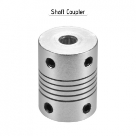3D Printer Flexible Coupling Coupler 5mm to 5mm Driving Shaft Couplings for Reprap 3D Printer CNC Machine