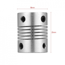 3D Printer Flexible Coupling Coupler 5mm to 5mm Driving Shaft Couplings for Reprap 3D Printer CNC Machine